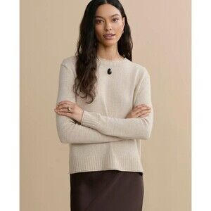 Jenni Kayne Everyday Sweater in Oatmeal Size Large